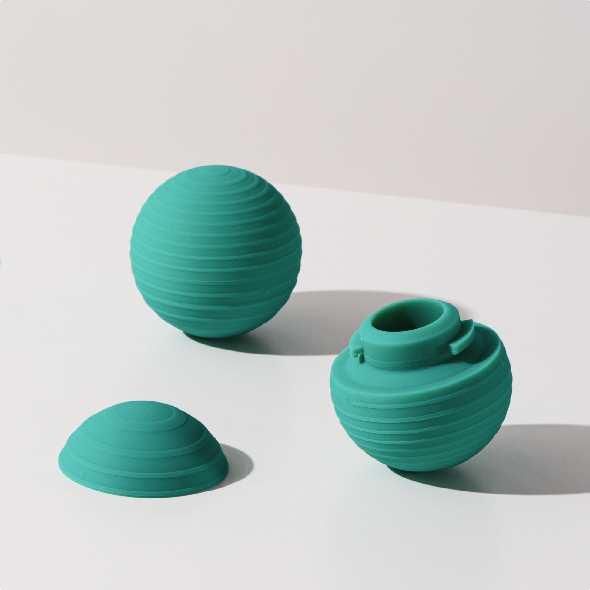 Open green B is for Ball toy designed for interactive play