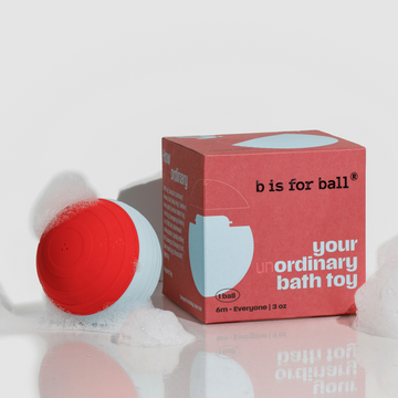 Your (Un)Ordinary Bath Toy - b is for ball® - Blue Cotton Candy