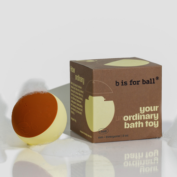 Your (Un)Ordinary Bath Toy - B Is For Ball® - Caramel Pudding