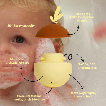 Your (Un)Ordinary Bath Toy - b is for ball® - Caramel Pudding