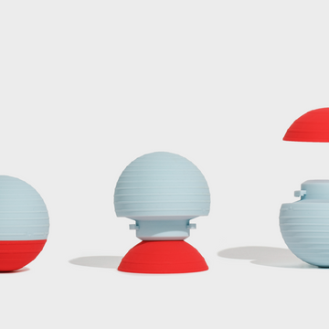 Your (Un)Ordinary Bath Toy - B Is For Ball® - Blue Cotton Candy